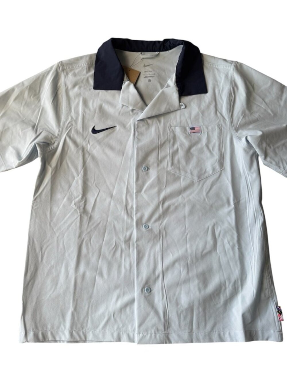 Nike SB Team USA Paris Olympics 2024 Bowler Shirt Women FD6380-441 Size Medium